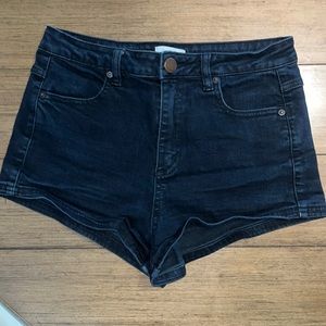 O’Neill high-waisted stretch jean shorts